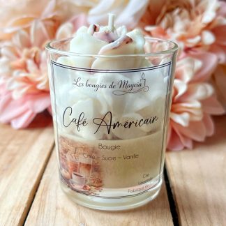 Bougie Cire de soja parfumerie cafe