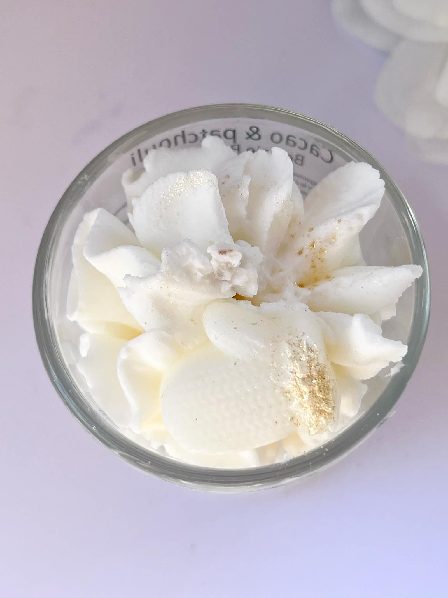 Mini Bougie Cacao & Patchouli – Fabrication Artisanale – Image 3