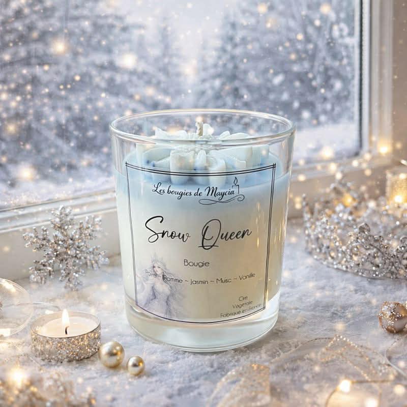 Bougie Parfumée Snow Queen – Luxe Hivernal Parfumé – Image 2