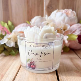 Bougie artisanale black cherry