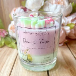 Bougie poire freesia