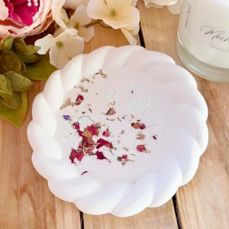 Support bougie fait main – Élégance naturelle